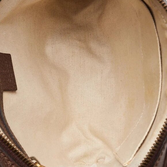 Gucci Beige Supreme GG Coated Canvas Vintage Web Ophidia Small Messenger Bag - Picture 12 of 12